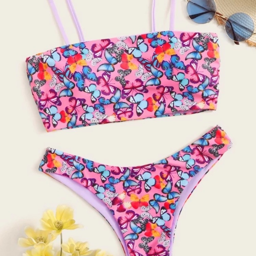 Brands new butterfly bikini